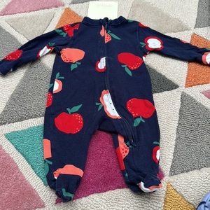 Baby pajamas/footsies 0-3 months and last one is newborn size